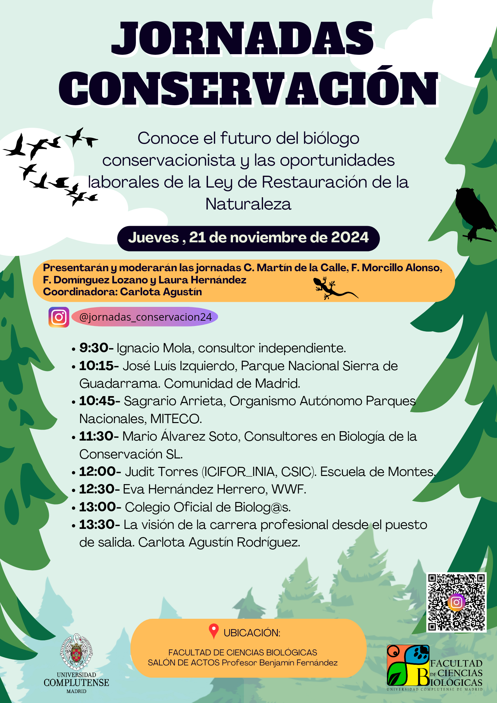 Jornadas de conservación: Conoce el futuro del biólogo conservacionista y las oportunidades laborales de la Ley de Restauración de la Naturaleza